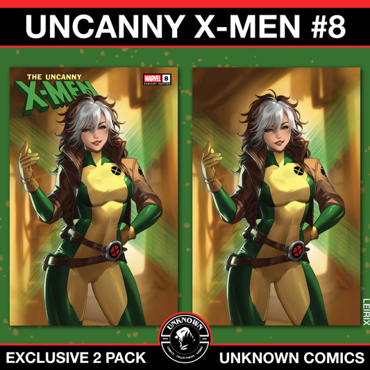 [2 PACK] Uncanny X-Men #8 Leirix Exclusive Var (01/08/2025)