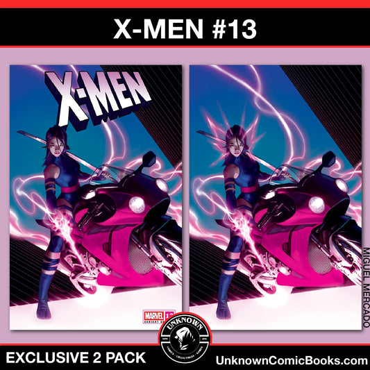 [2 PACK] X-Men #13 Miguel Mercado Exclusive Var (03/12/2025)