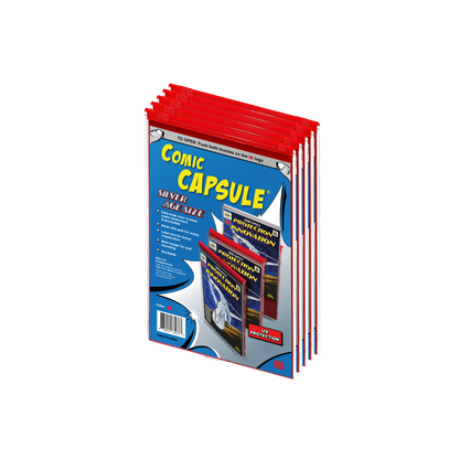 Red SILVER Age Size ComicCapsule