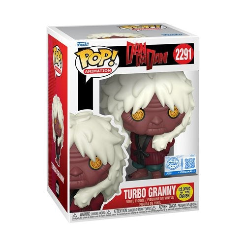 Funko Pop! 2291 Animation - Dandadan Turbo Granny Glow-in-the-Dark Vinyl Figure