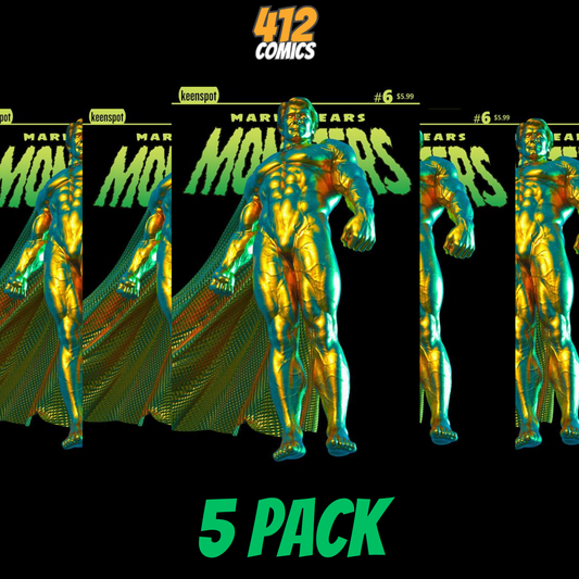MARK SPEARS MONSTERS #6 CVR A THE GOLDEN MAN - 5 PACK (PRESALE 7/30/2025)