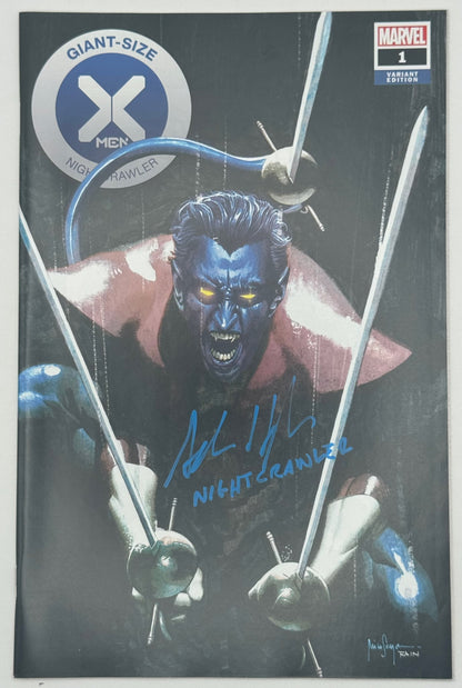 [Signed by Adrian Hough] GIANT SIZE X-MEN NIGHTCRAWLER #1 UNKNOWN COMICS MICO SUAYAN EXCLUSIVE VAR [IN STOCK]