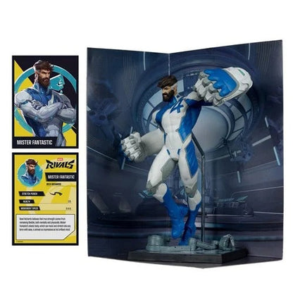Marvel Rivals Mr. Fantastic 1:6 Scale Posed Figure with Scene and Comic