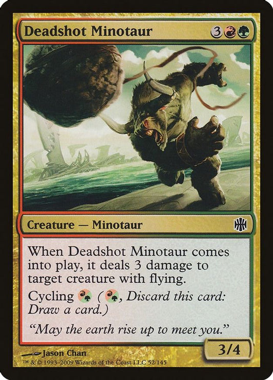 Deadshot Minotaur | 52 | Alara Reborn