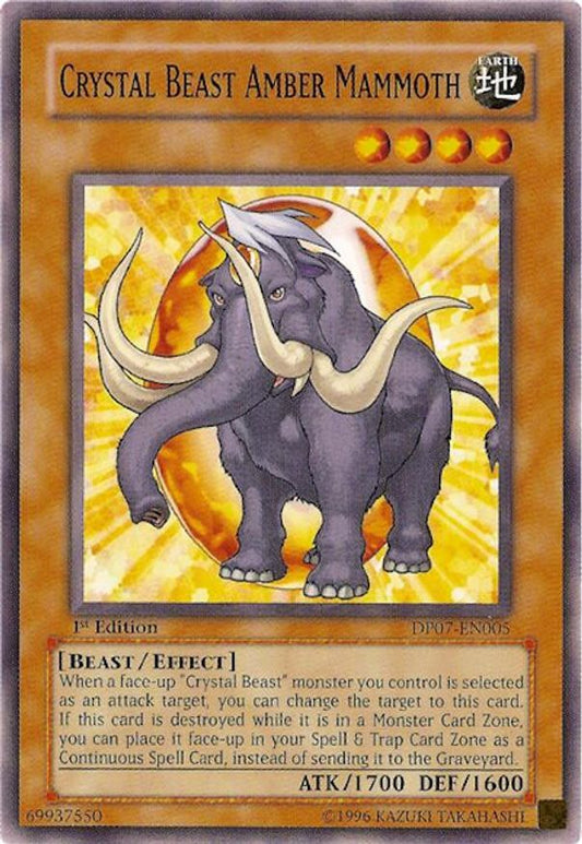 Crystal Beast Amber Mammoth | DP07-EN005