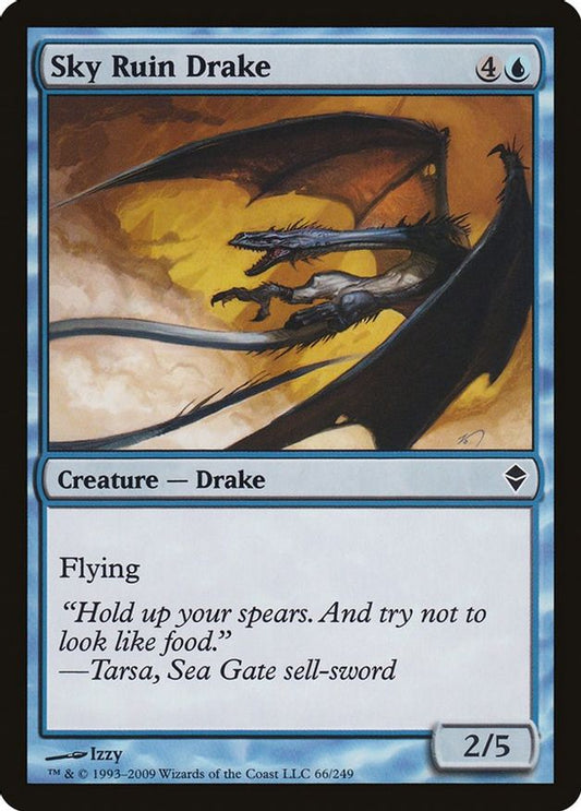 Sky Ruin Drake | 66 | Zendikar