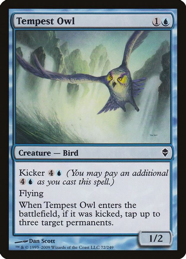 Tempest Owl | 72 | Zendikar