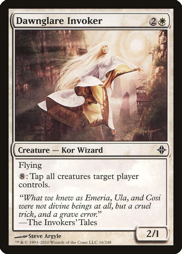 Dawnglare Invoker | 16 | Rise of the Eldrazi