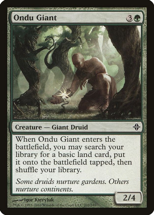 Ondu Giant | 202 | Rise of the Eldrazi