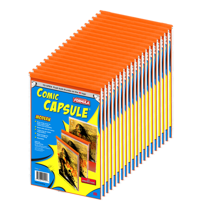 Orange Modern Size ComicCapsule