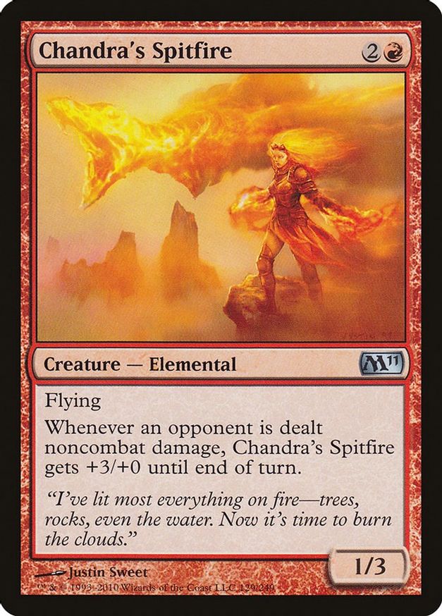 Chandra's Spitfire | 129 | Magic 2011 (M11)