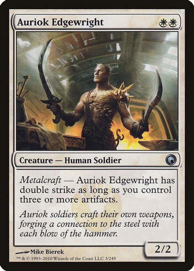 Auriok Edgewright | 3 | Scars of Mirrodin