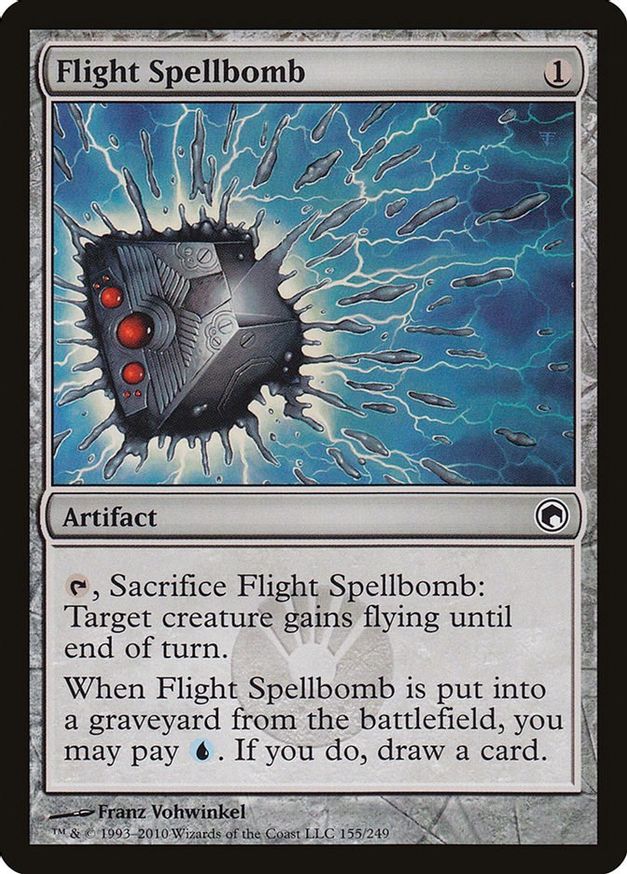 Flight Spellbomb | 155 | Scars of Mirrodin