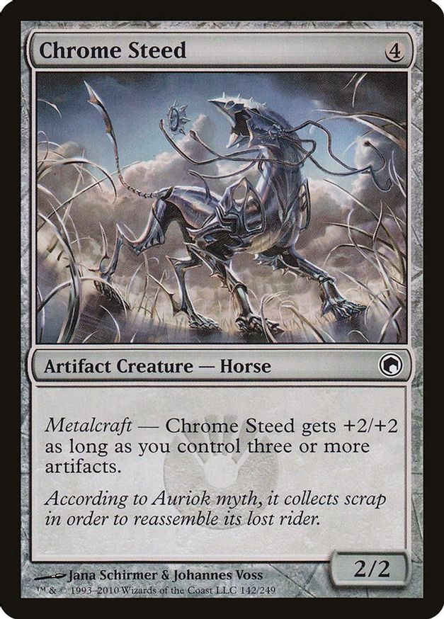 Chrome Steed | 142 | Scars of Mirrodin