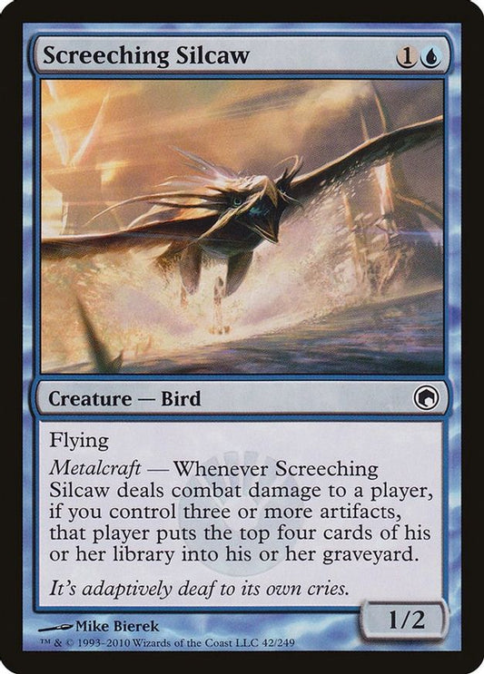 Screeching Silcaw | 42 | Scars of Mirrodin