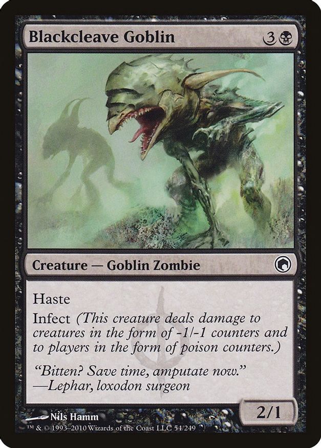 Blackcleave Goblin | 54 | Scars of Mirrodin