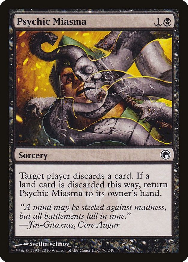 Psychic Miasma | 76 | Scars of Mirrodin