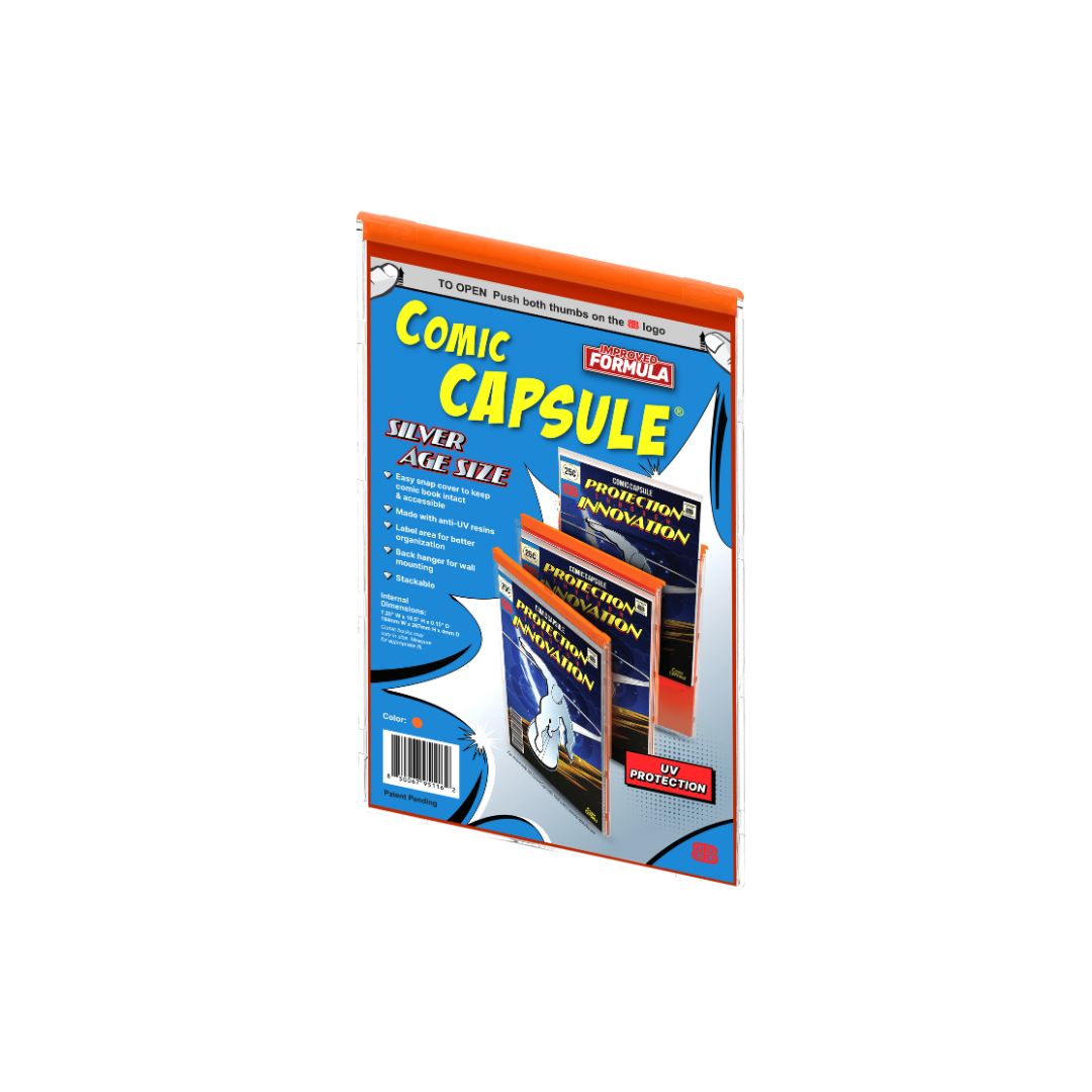 Orange SILVER Age Size ComicCapsule