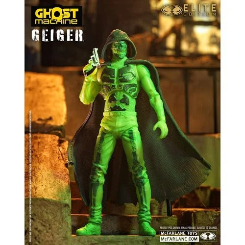 Geiger Ghost Machine McFarlane Elite Edition #15 7-Inch Deluxe Action Figure