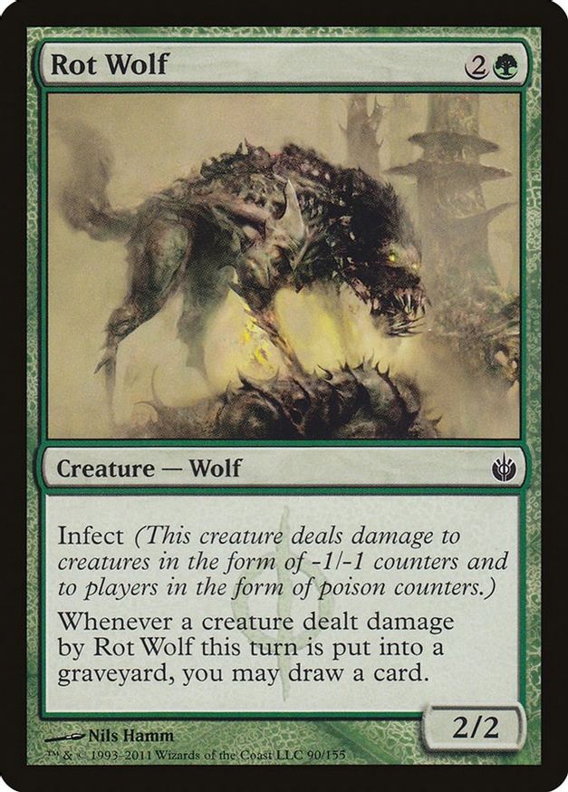 Rot Wolf | 90 | Mirrodin Besieged