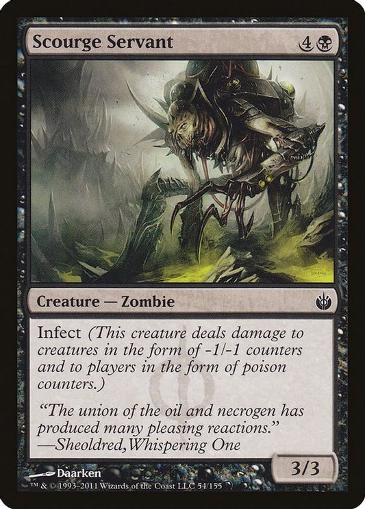 Scourge Servant | 54 | Mirrodin Besieged
