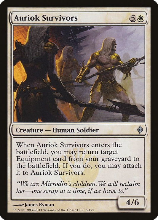 Auriok Survivors | 3 | New Phyrexia