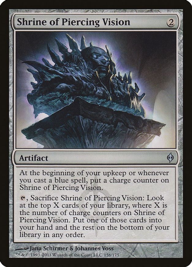 Shrine of Piercing Vision | 156 | New Phyrexia
