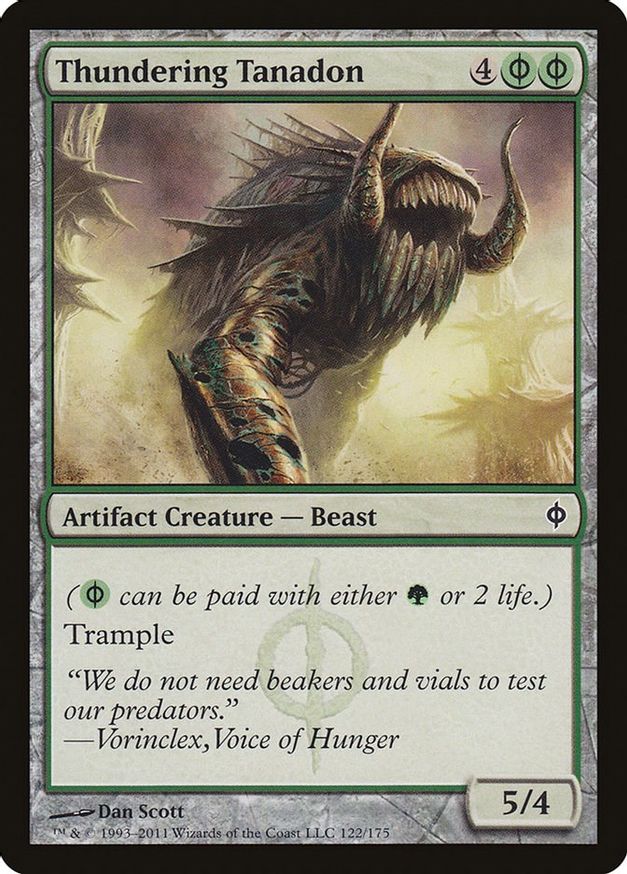 Thundering Tanadon | 122 | New Phyrexia