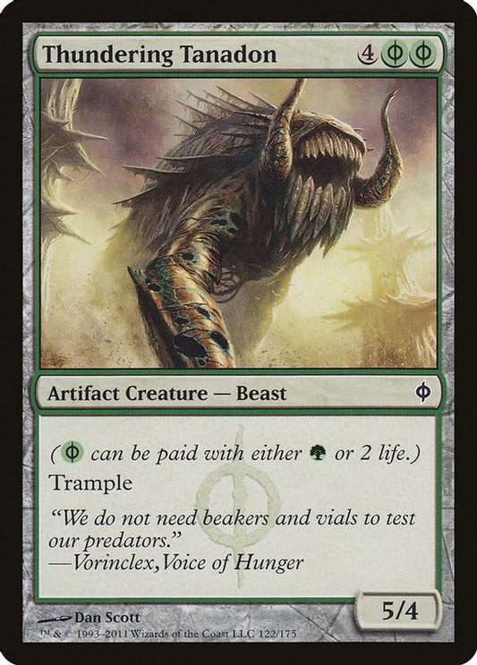 Thundering Tanadon | 122 | New Phyrexia