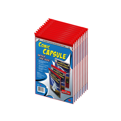 Red SILVER Age Size ComicCapsule