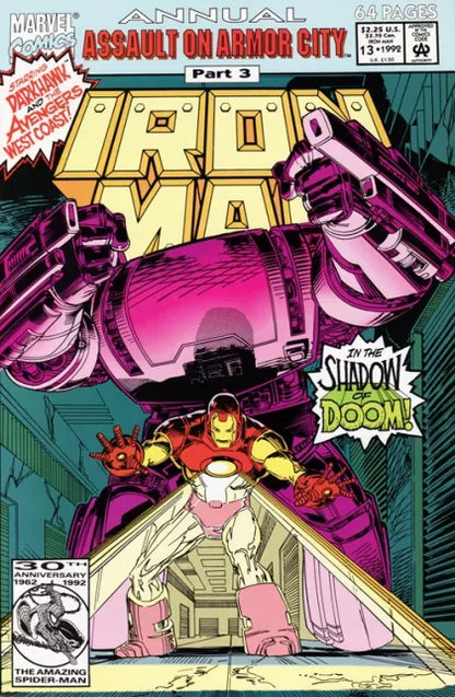 Iron Man Annual #13A - VG/FN - Stock Photo