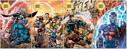 [4 PACK 🚨 Limited Edition! 🚨] [FOIL] X-Men 1991 #1 Facsimile Lee Exclusive