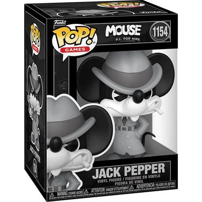Funko Pop! 1154 Games - Mouse P.I. For Hire - Jack Pepper Vinyl Figure