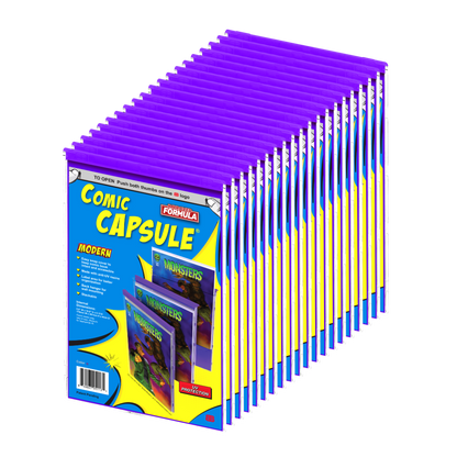 Purple Modern Size ComicCapsule