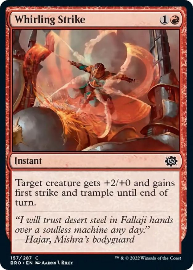Whirling Strike | 157 | The Brothers' War