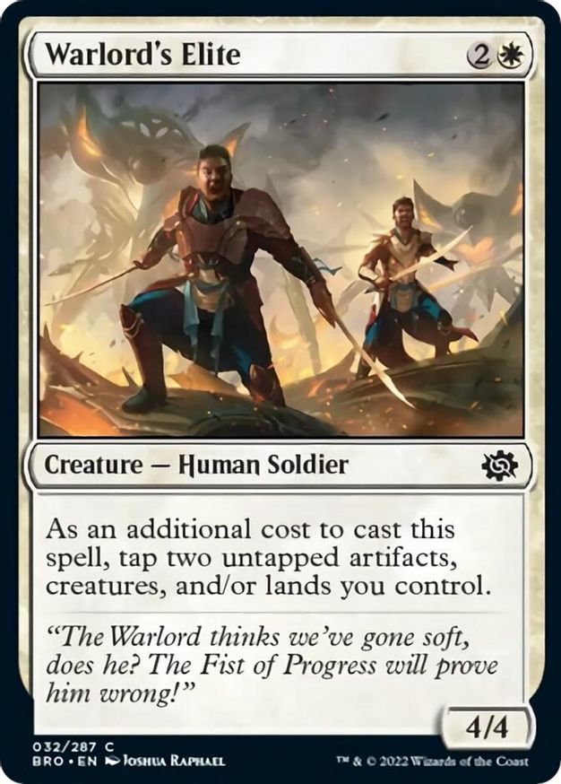 Warlord's Elite | 32 | The Brothers' War