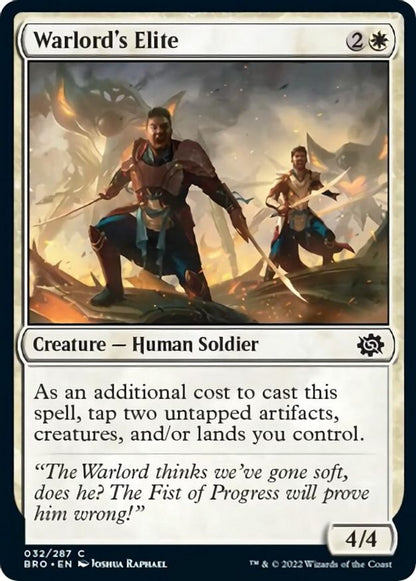 Warlord's Elite | 32 | The Brothers' War
