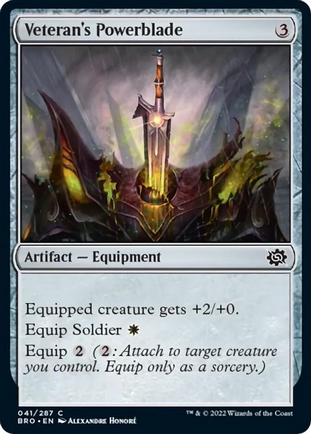 Veteran's Powerblade | 41 | The Brothers' War