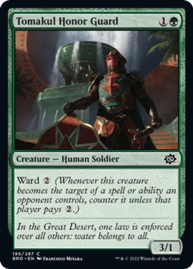 Tomakul Honor Guard | 195 | The Brothers' War