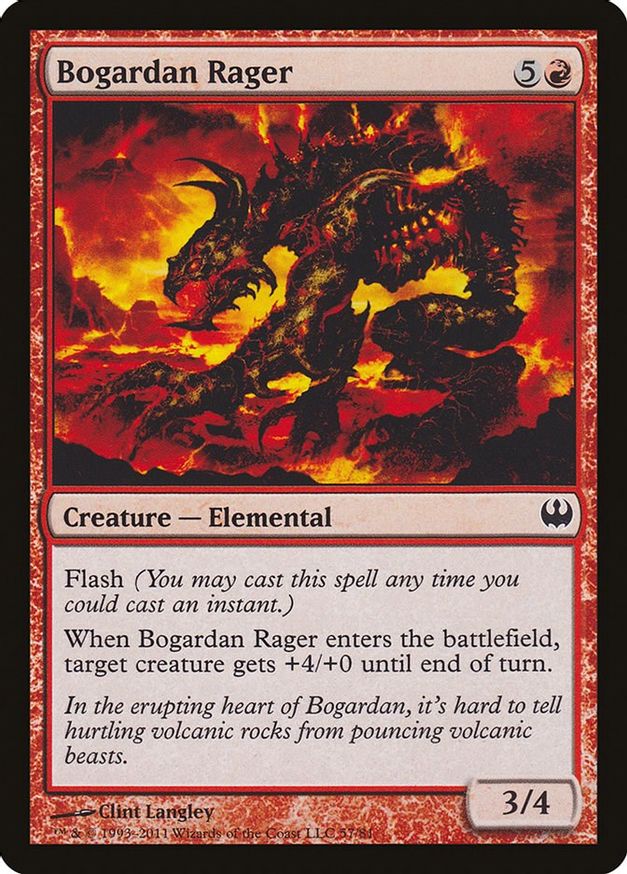 Bogardan Rager | 57 | Duel Decks: Knights vs. Dragons