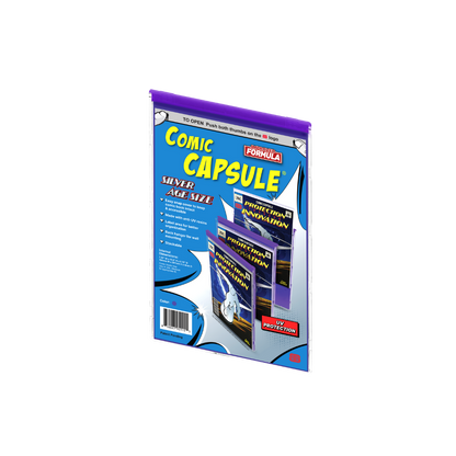Purple SILVER Age Size ComicCapsule