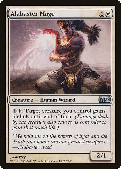 Alabaster Mage | 2 | Magic 2012 (M12)