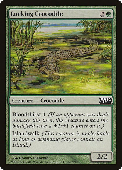Lurking Crocodile | 184 | Magic 2012 (M12)