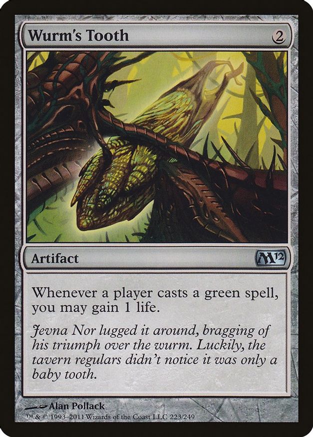 Wurm's Tooth | 223 | Magic 2012 (M12)