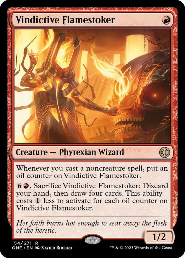 Vindictive Flamestoker | 154 | Phyrexia: All Will Be One