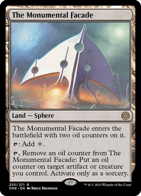 The Monumental Facade | 255 | Phyrexia: All Will Be One