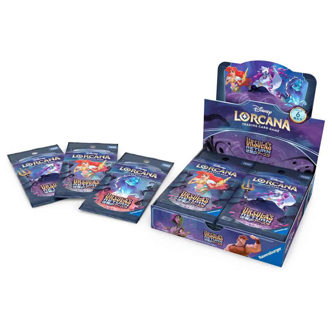 (Japanese) Disney Lorcana TCG: Ursula's Return Booster Box