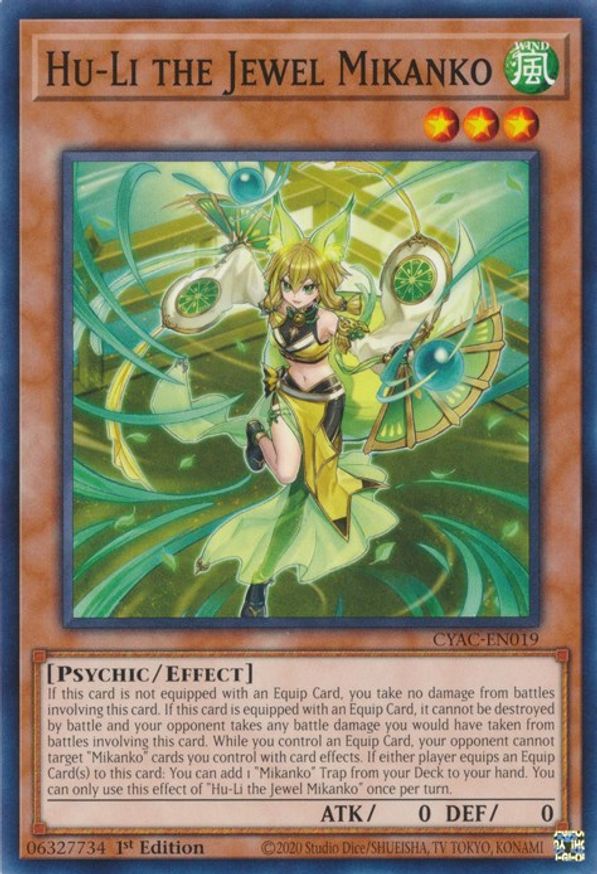 Hu-Li the Jewel Mikanko | CYAC-EN019