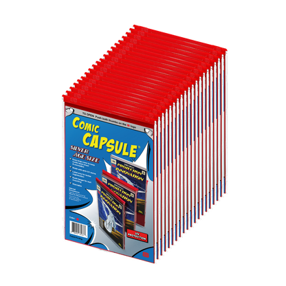 Red SILVER Age Size ComicCapsule