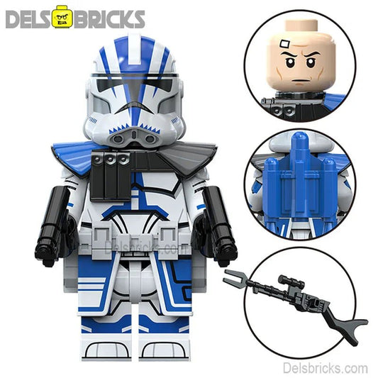 501st Clone trooper Sgt. Star Wars Lego Minifigures Custom Toys S3